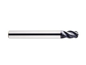 CARBIDE,4 FLUTE LONG LENGTH BALL NOSE