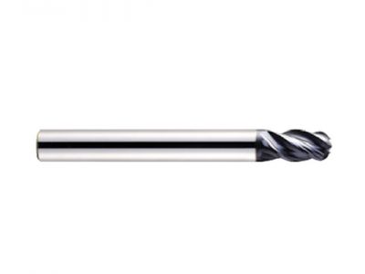 CARBIDE,4 FLUTE LONG LENGTH BALL NOSE