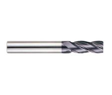 CARBIDE,4 FLUTE LONG LENGTH CORNER RADIUS