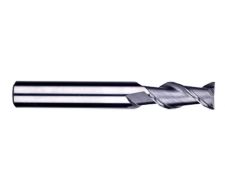 CARBIDE,2 FLUTE 45° HELIX MEDIUM LENGTH