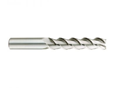 CARBIDE,3 FLUTE 45° HELIX EX-LONG LENGTH