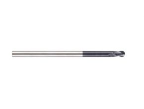 CARBIDE,2 FLUTE LONG REACH BALL NOSE