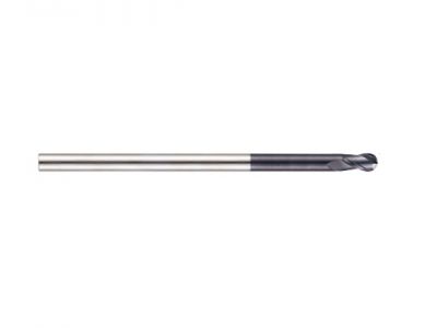 CARBIDE,2 FLUTE LONG REACH BALL NOSE